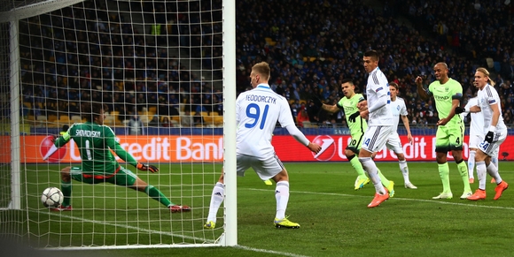 Η Μάντσεστερ Σίτι  3-1 στο Κίεβο έβαλε υποθήκη πρόκρισης για πρώτη φορά στους “8” του Champions League.