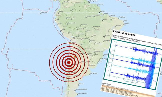 Νέο χτύπημα του εγκέλαδου 5,5 Ρίχτερ στη Χιλή