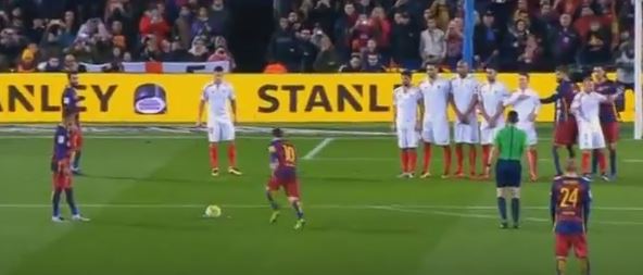 Το εκπληκτικό γκολ του Μέσι στο ματς με τη Σεβίλλη (βίντεο)