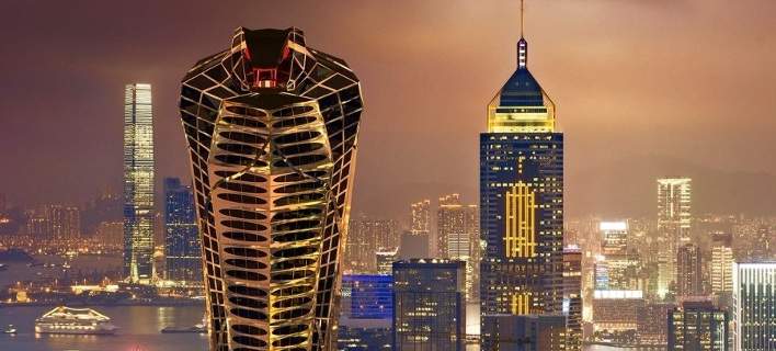 Βγαλμένο από ταινία φαντασίας: Κατασκευή ουρανοξύστη σε σχήμα κόμπρας (φωτό)