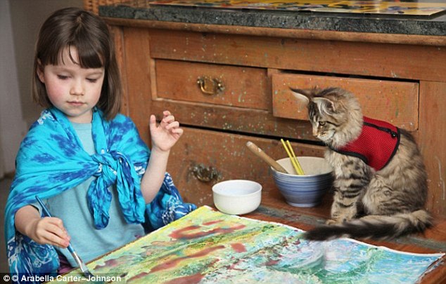 Πώς μια γάτα άλλαξε τη ζωή ενός 6χρονου κοριτσιού με αυτισμό [φωτό]