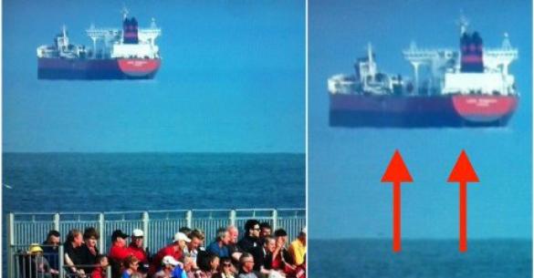 Πλοίο που πετάει; Αυτή η φωτογραφία είναι 100% αληθινή αλλά… [βίντεο]