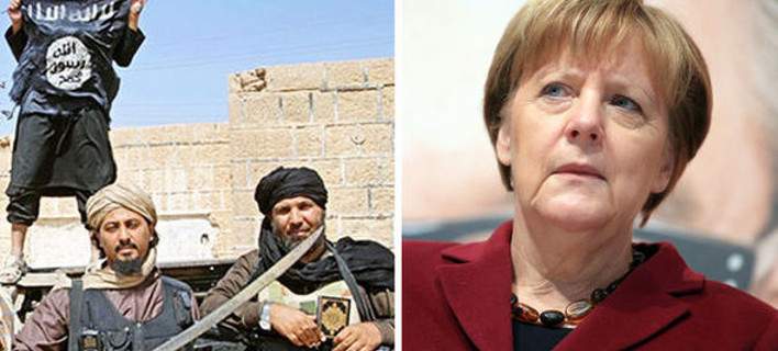 Игил угрожает. Меркель и арабы. Меркель и эмигранты. Еврейское тайное общество Меркель.