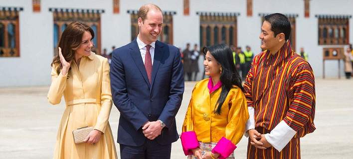 Η επίσκεψη του Γουίλιαμ και της Κέιτ στο Μπουτάν (φωτό)