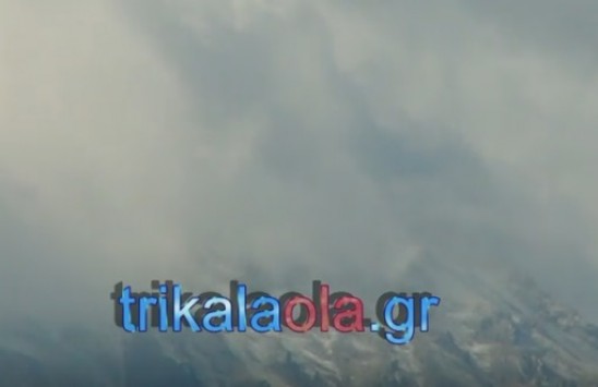 Τρίκαλα: Χιόνισε και στις κορυφές των Αγράφων (vid)