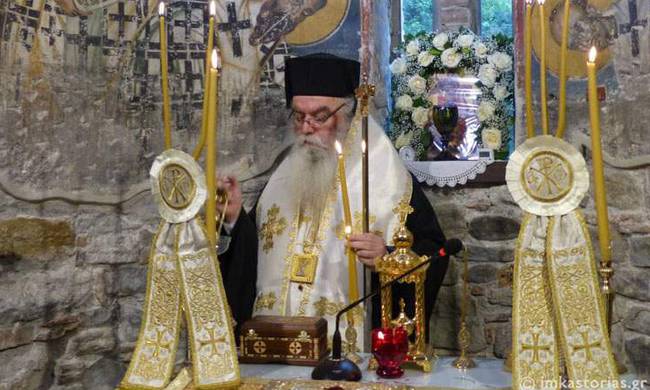 Μητροπολίτης Καστοριάς: «Εύχομαι ο Άγιος Γεώργιος να προστατεύει την πατρίδα μας»