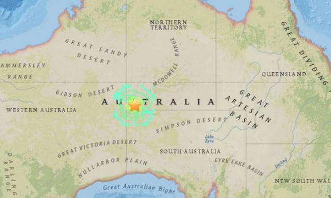 Ισχυρός σεισμός 5,9 Ρίχτερ στην κεντρική Αυστραλία