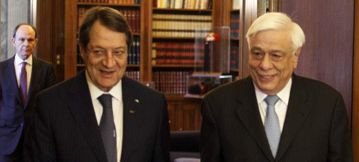 Π.Παυλόπουλος: «Ελλάδα και Κύπρος απολύτως συντονισμένες για την επίλυση του Κυπριακού»