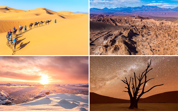 Μαγευτικές εικόνες από τις ερήμους του πλανήτη (φωτό)