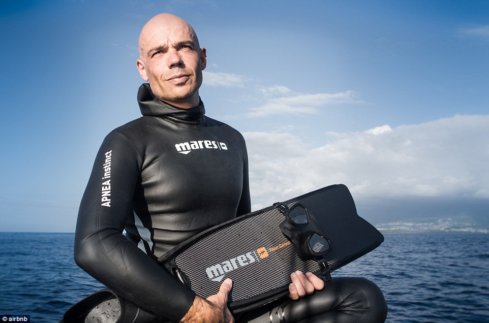 Fred Buyle, a world record-breaking freediver, underwater photographer, and shark conservationist will play host to the guests 