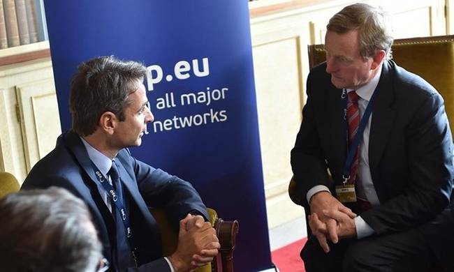 Ο Κ.Μητσοτάκης συναντήθηκε με τον Ιρλανδό πρωθυπουργό στις Βρυξέλλες