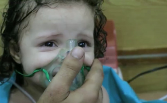 Oι ισλαμιστές στο Χαλέπι χτύπησαν με αέριο χλωρίου μικρά παιδιά