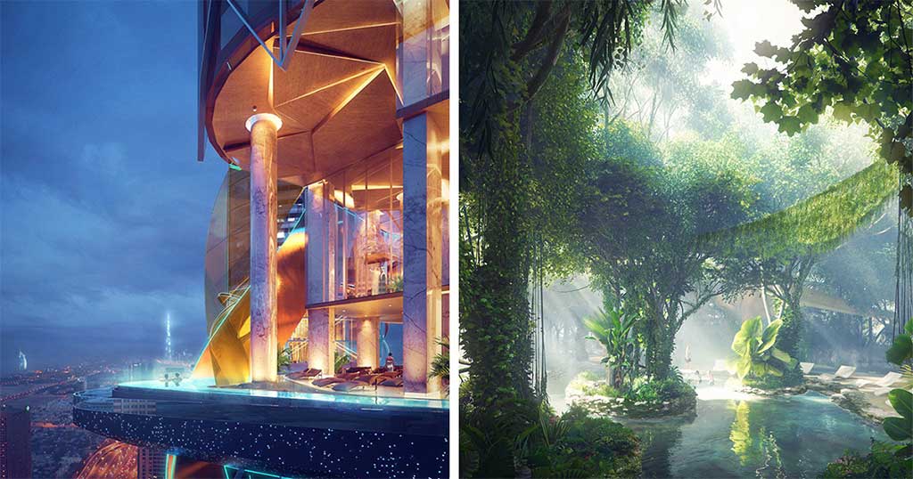 Το πρώτο ξενοδοχείο στον κόσμο με το δικό του τροπικό δάσος