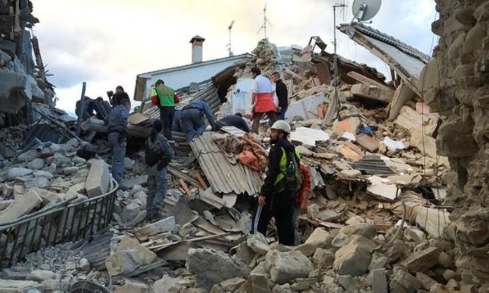 Ενέργεια ίση με αυτή μιας έκρηξης 1.270 τόνων ΤΝΤ απελευθέρωσε ο σεισμός στην Ιταλία