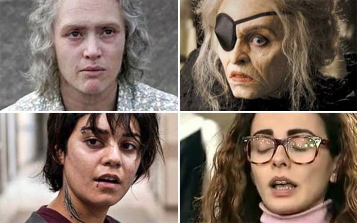 Δέκα πανέμορφες ηθοποιοί που έγιναν… άσχημες για χάρη του ρόλου (φωτό)
