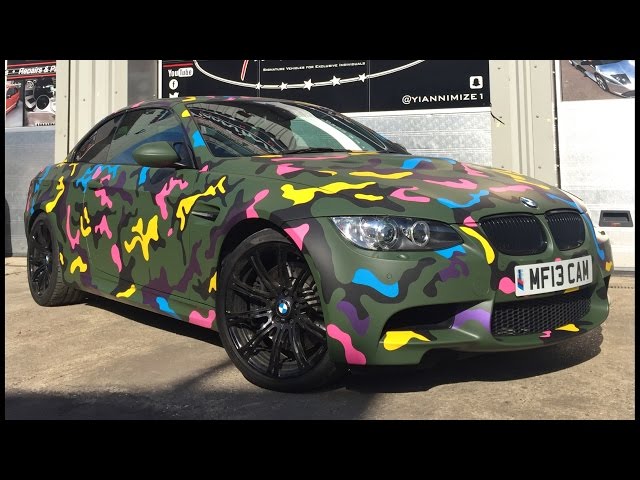 Βίντεο: BMW Μ3 «ντύνεται» με το καμουφλάζ … Valentino