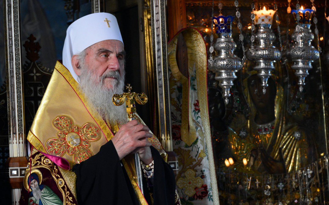 Άγιον Ορος: Ο Πατριάρχης Σερβίας Ειρηναίος στη Μονή Χιλιανδαρίου για την πανήγυρη της Μονής (φωτό)