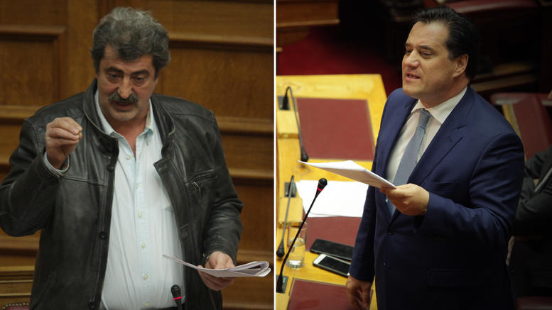 Σφοδρή αντιπαράθεση στη Βουλή: Ά. Γεωργιάδης: «Είσαι κότα λειράτη» – Π. Πολάκης: «Είσαι σκυλί του Σόιμπλε» – Live