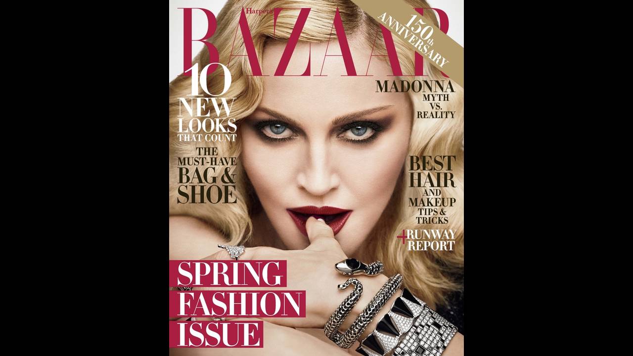 H Μαντόνα φωτογραφίζεται για το «Harper’s Bazaar» στα 58 της  (φωτό)