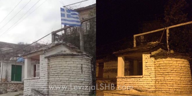Ακραίοι εξτρεμιστικοί κύκλοι της Αλβανίας βεβήλωσαν την ελληνική σημαία σε εκκλησία της Βορείου Ηπείρου