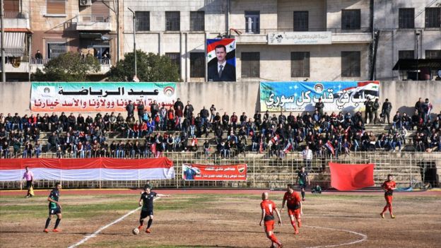 To ποδόσφαιρο απέναντι στον πόλεμο!Το Χαλέπι δε λύγισε και παίζει μπάλα (φωτό, βίντεο)