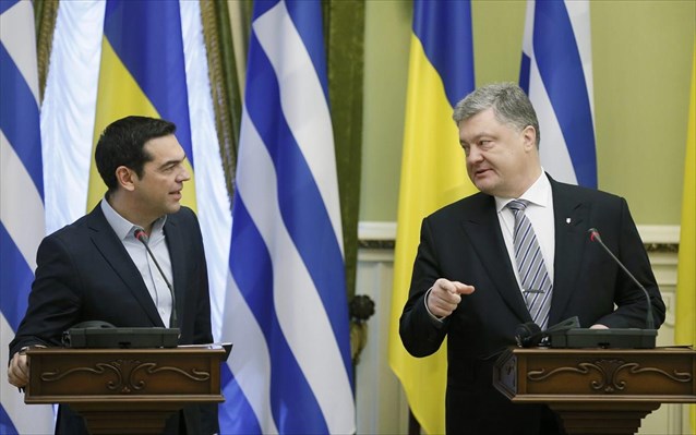 Αλ.Τσίπρας: «Κοινή θέληση Ελλάδας – Ουκρανίας για στενότερη συνεργασία στο οικονομικό και πολιτιστικό πεδίο»