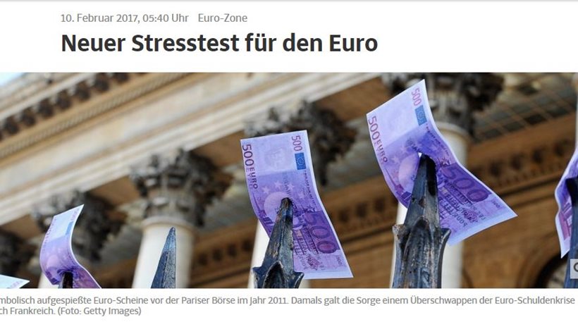 Süddeutsche Zeitung: Κρίσιμο το επόμενο διάστημα για την ύπαρξη του ευρώ