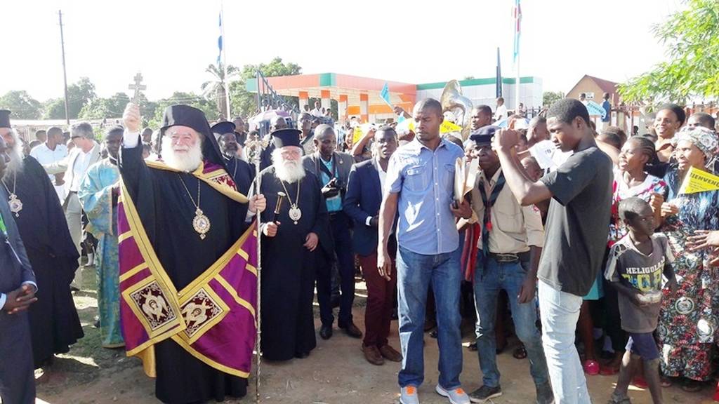 Επίσκεψη του Πατριάρχη Αλεξανδρείας στο Λουμουμπάσι του Κονγκό (φωτό)