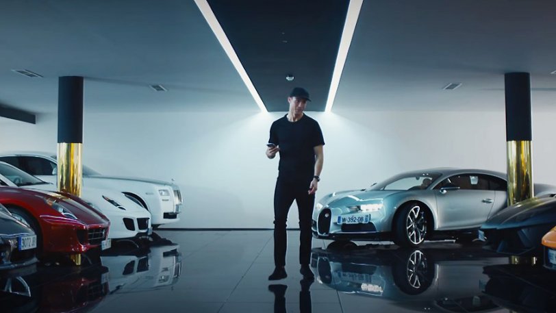 Την Bugatti Chiron δοκίμασε ο Κριστιάνο Ρονάλντο και την … αγόρασε αμέσως (βίντεο)