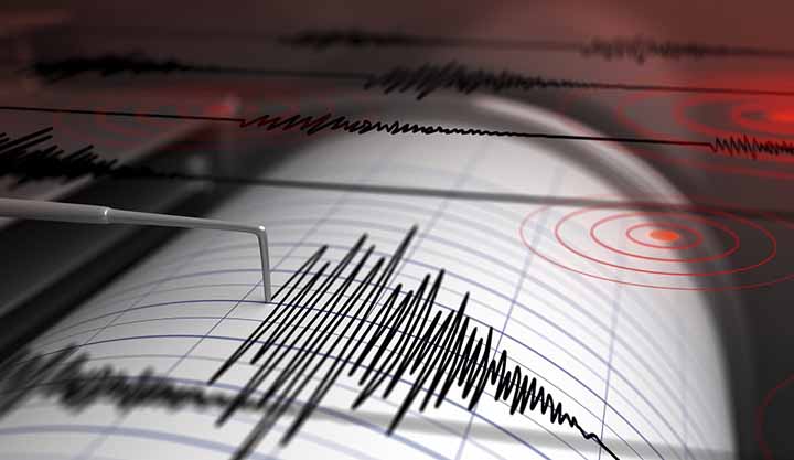 Τέσσερις σεισμικές δονήσεις τα ξημερώματα βορειοδυτικά της Μυτιλήνης