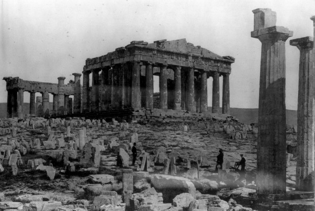 Ο Παρθενώνας τον 19ο αιώνα (φωτό)