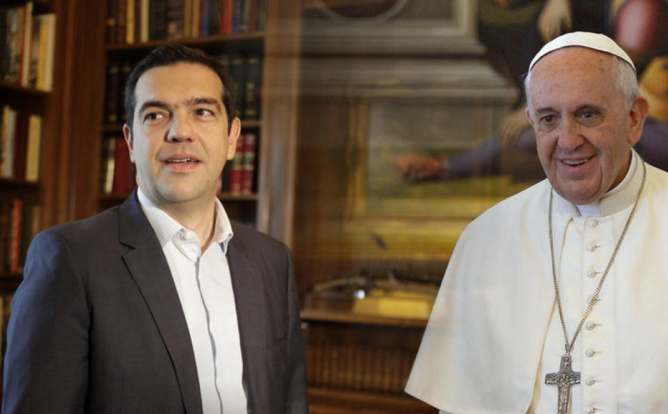 Δείτε Live: Ο Πάπας Φραγκίσκος με τους ηγέτες της Ε.Ε. στο Βατικανό