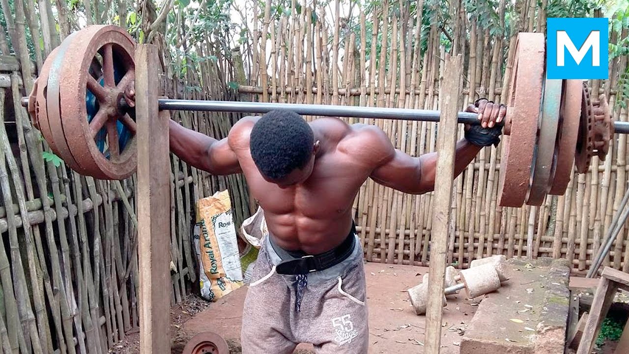 Βίντεο: Έτσι «χτίζουν κορμί» οι bodybuilders στην Αφρική!