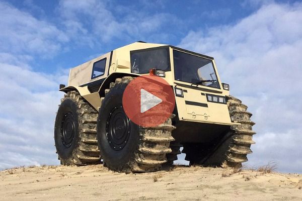 SHERP: Το ρωσικό όχημα- τέρας που πάει παντού! (βίντεο)