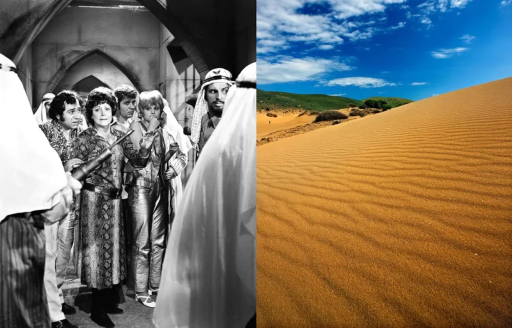 Η ελληνική έρημος που γυρίστηκε η ταινία «Μια Ελληνίδα στο χαρέμι» (βίντεο)