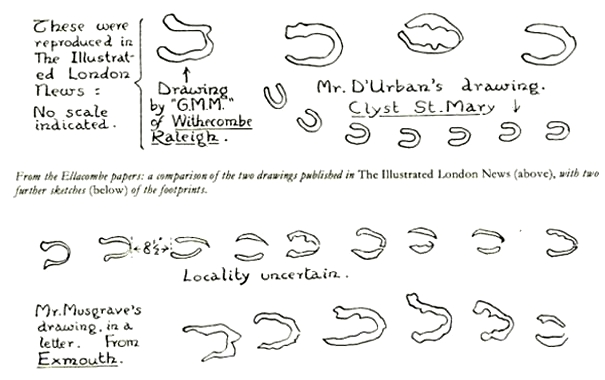 Σκίτσο της αγγλικής κομητεία του Ντέβον