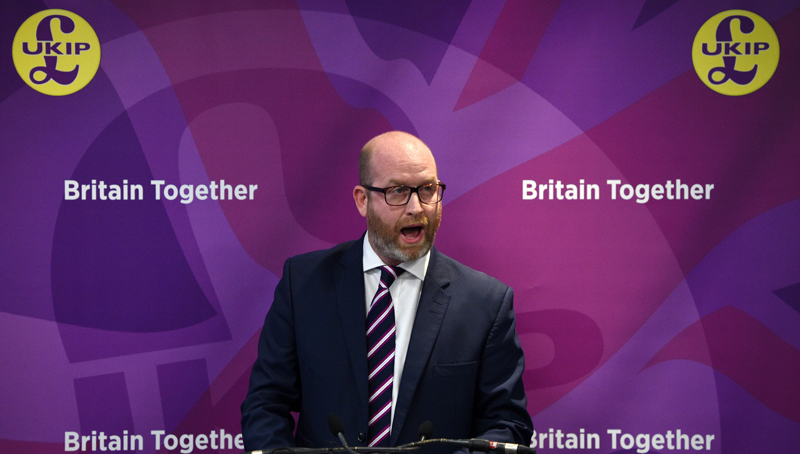 Βρετανία: Δεν δεν αναστείλει την προεκλογική του εκστρατεία το UKIP