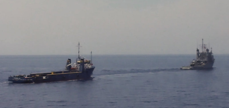 Επιχείρηση τουρκικού Ναυτικού και Ακτοφυλακής σε πλοίο με ναρκωτικά εντός ελληνικού FIR (φωτό, βίντεο)