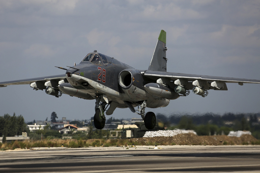 Συρία: Ρωσικά Su-25 σε αποστολές κατά της ISIS (βίντεο)