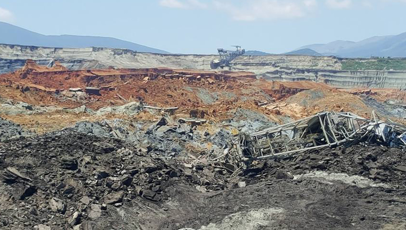 Η ανακοίνωση της ΔΕΗ για την κατολίσθηση στο ορυχείο Αμυνταίου