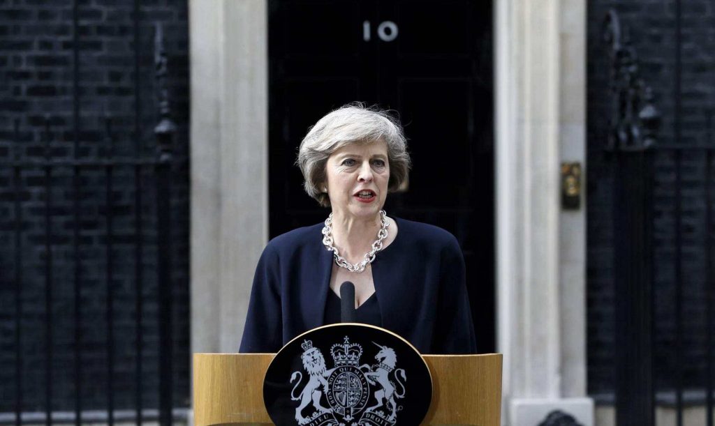 Η πρωθυπουργός Τερέζα Μέι ανακοίνωσε σήμερα τη νέα κυβέρνηση της Βρετανίας