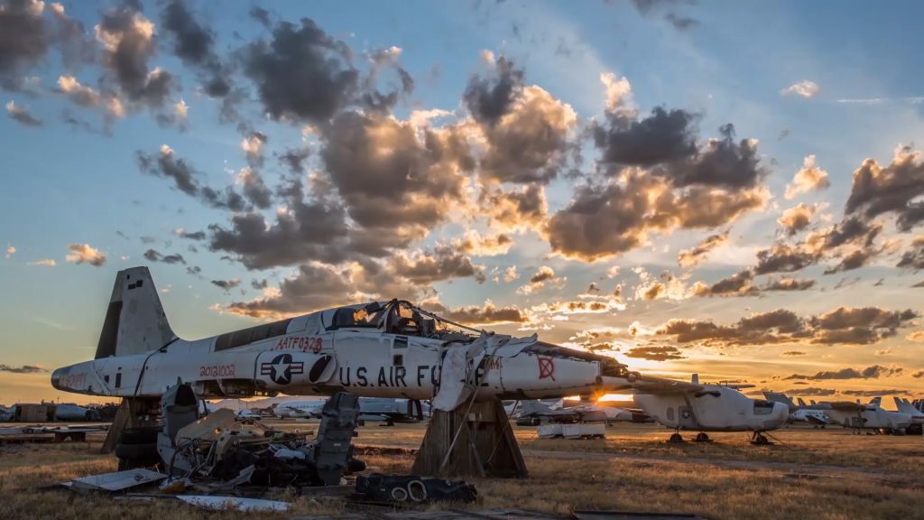 «Boneyard»: Το «νεκροταφείο» αεροσκαφών της USAF στην Αριζόνα (βίντεο)