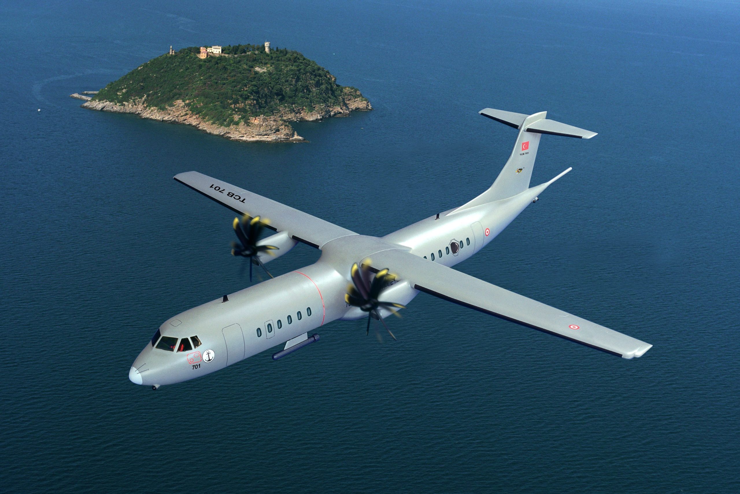 ATR 72-600 TMPA: Τα νέα ΑΦΝΣ και συλλογής ηλεκτρονικών πληροφοριών (ELINT) του τουρκικού Ναυτικού (φωτό)