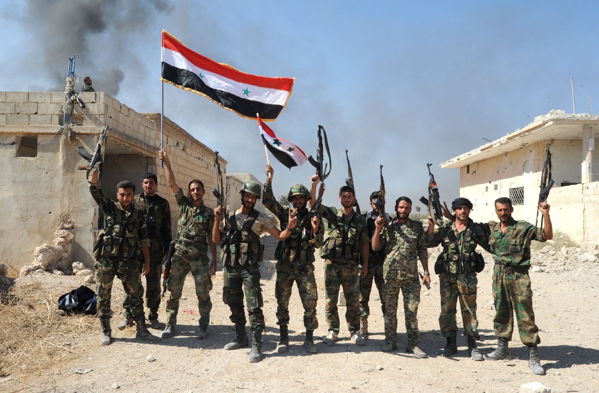 Μονάδες του συριακού και του ιρακινού Στρατού συναντήθηκαν στα σύνορα των δύο χωρών