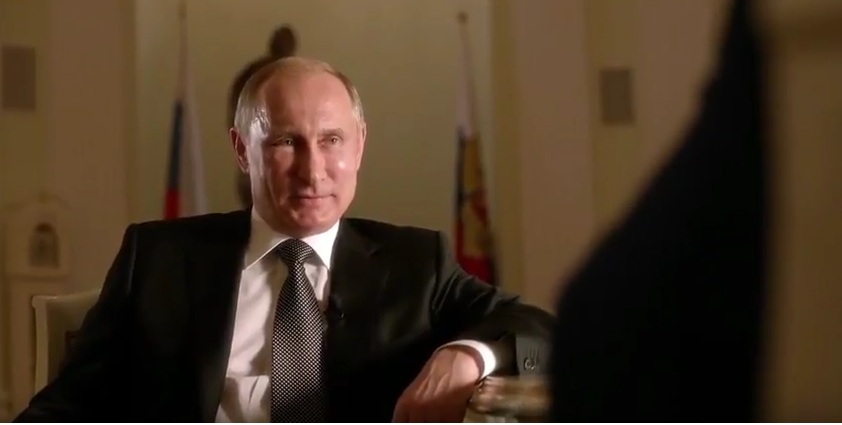 Ολόκληρη η συνέντευξη του Ρώσου προέδρου Βλάντιμιρ Πούτιν στον Όλιβερ Στόουν
