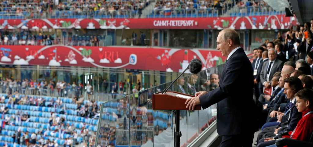 Ρωσία: Έναρξη του Confederations Cup υπό το βλέμμα του προέδρου Βλαντιμίρ Πούτιν
