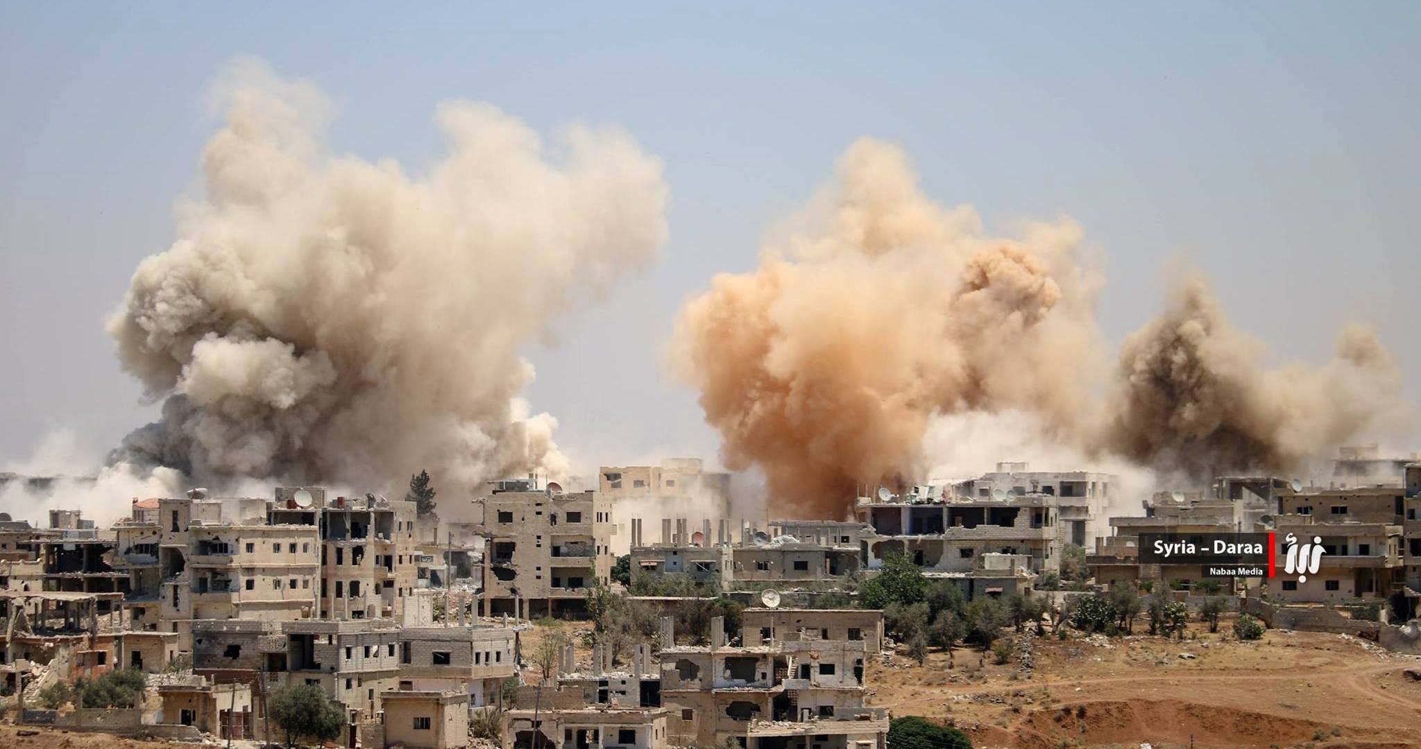Συρία: Επανέναρξη των βομβαρδισμών στις νότιες συνοικίες της Νταράα κατά των «μετριοπαθών» ισλαμιστών
