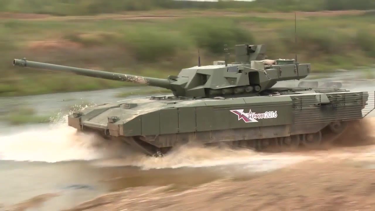 Το T-14 Armata σφυροκοπεί στόχους σε πεδίο βολής (βίντεο)
