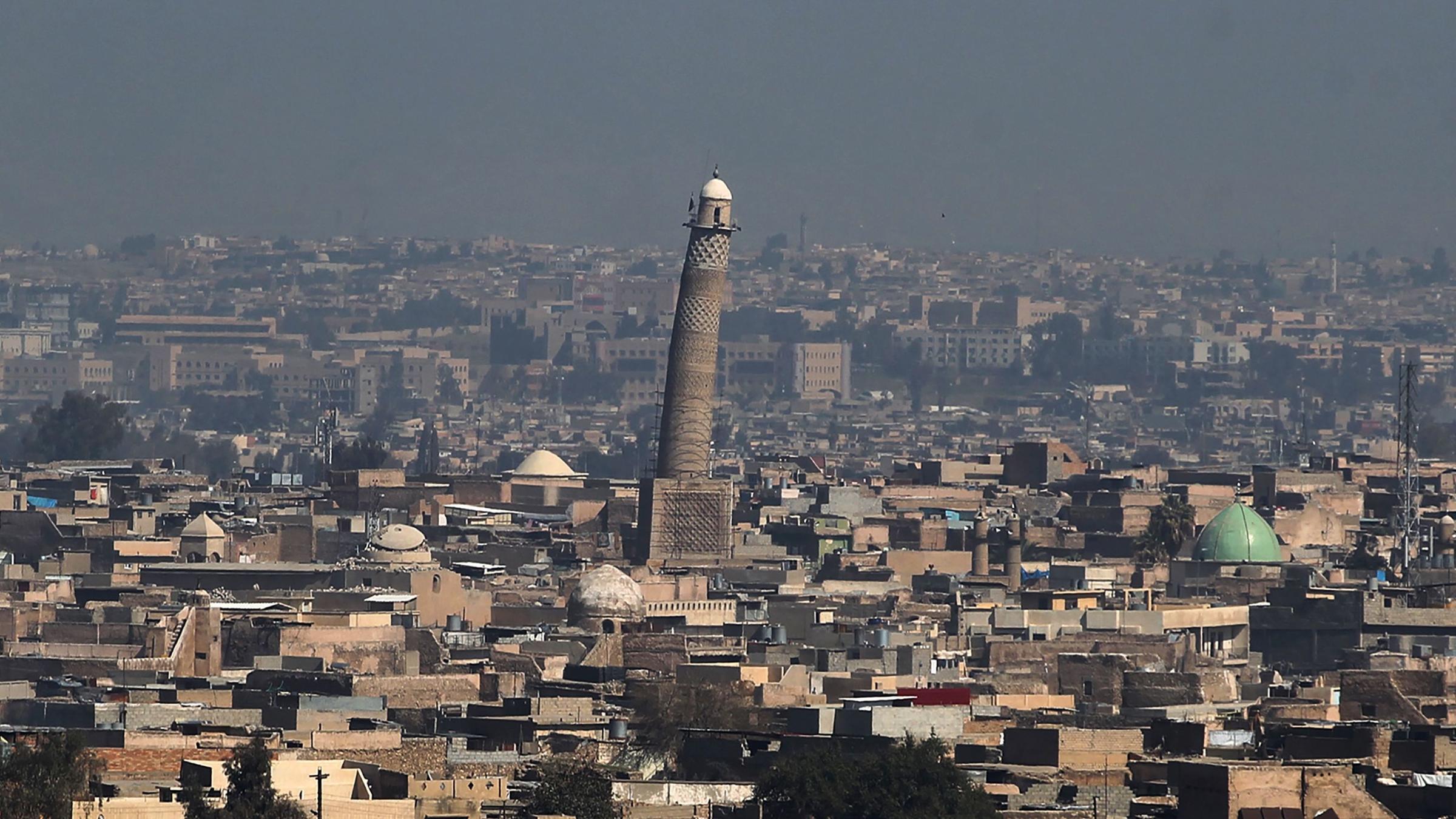 Μοσούλη: Το τέμενος αλ-Νούρι και σύμβολο της πόλης στέκει κατεστραμμένο (φωτό)