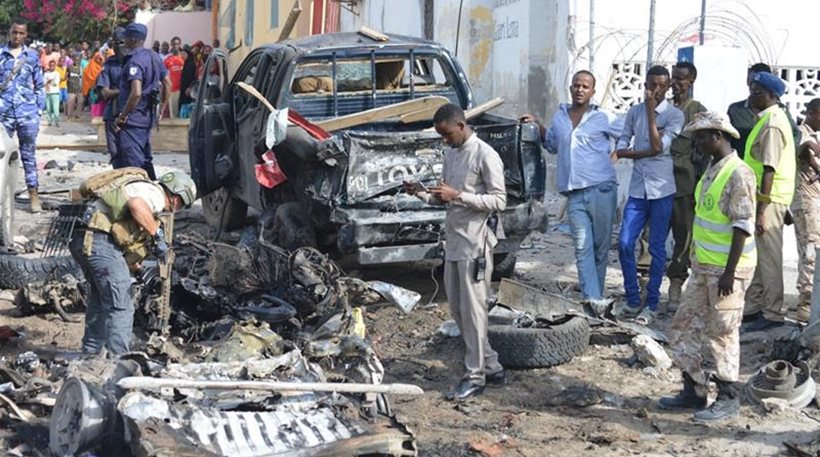 Σομαλία: Βομβιστική επίθεση με τέσσερις νεκρούς στο κέντρο της πρωτεύουσας